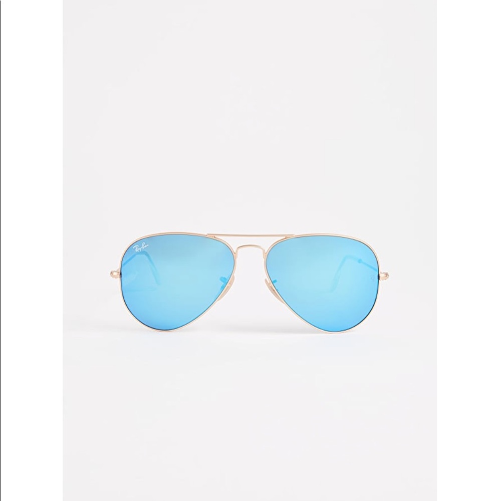 Blue Ray-Ban Aviator Sunglasses